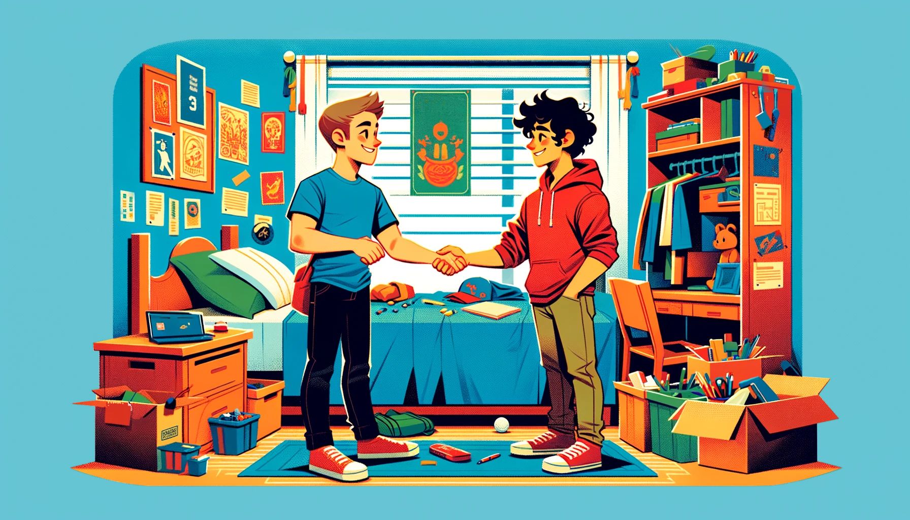 Conociendo a mi nuevo compañero de cuarto | Beelinguapp